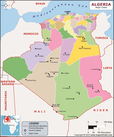 main cities in algeria.